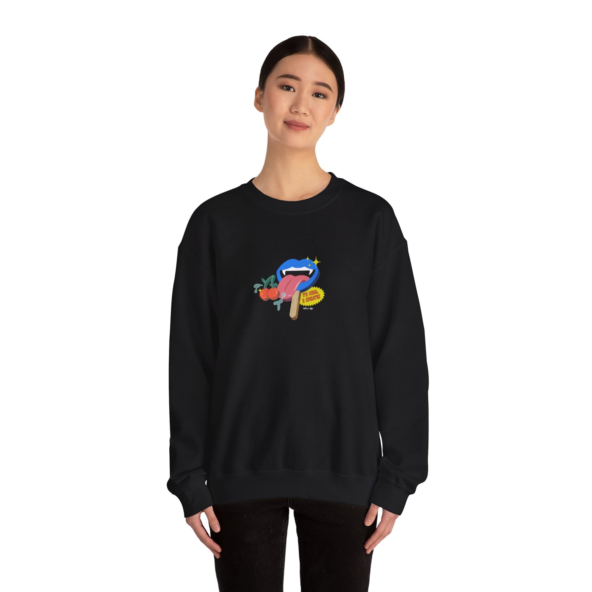 Cool 2 Create Crewneck Sweatshirt Black Unisex