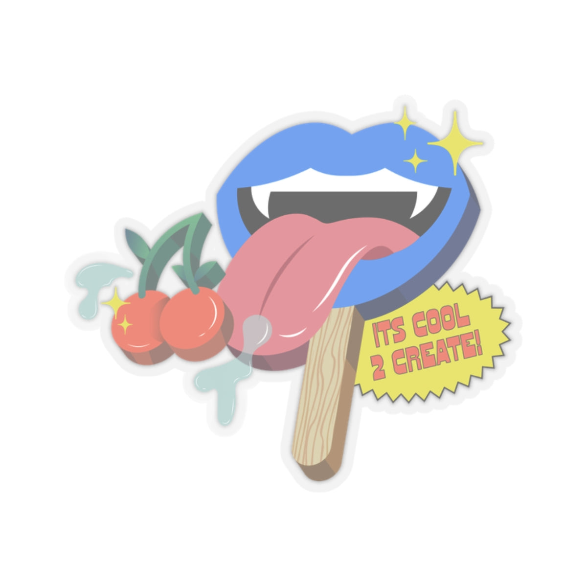 Cool 2 Create Popsicle Sticker 2x2"