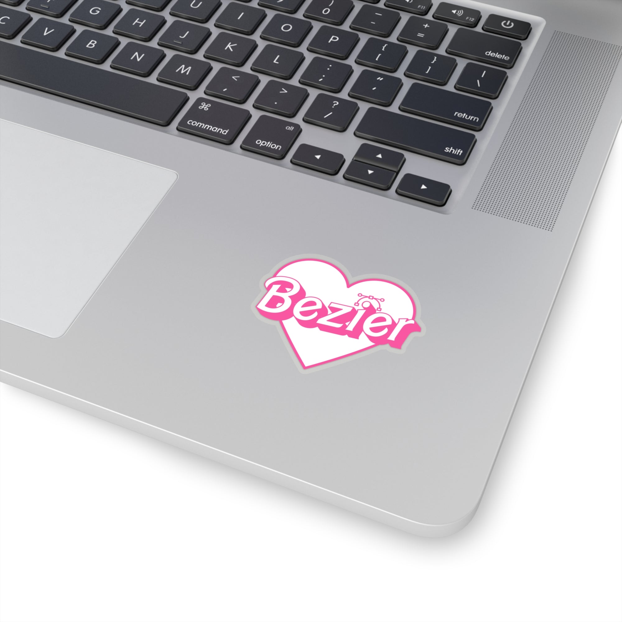 Bezier Girl Heart Sticker