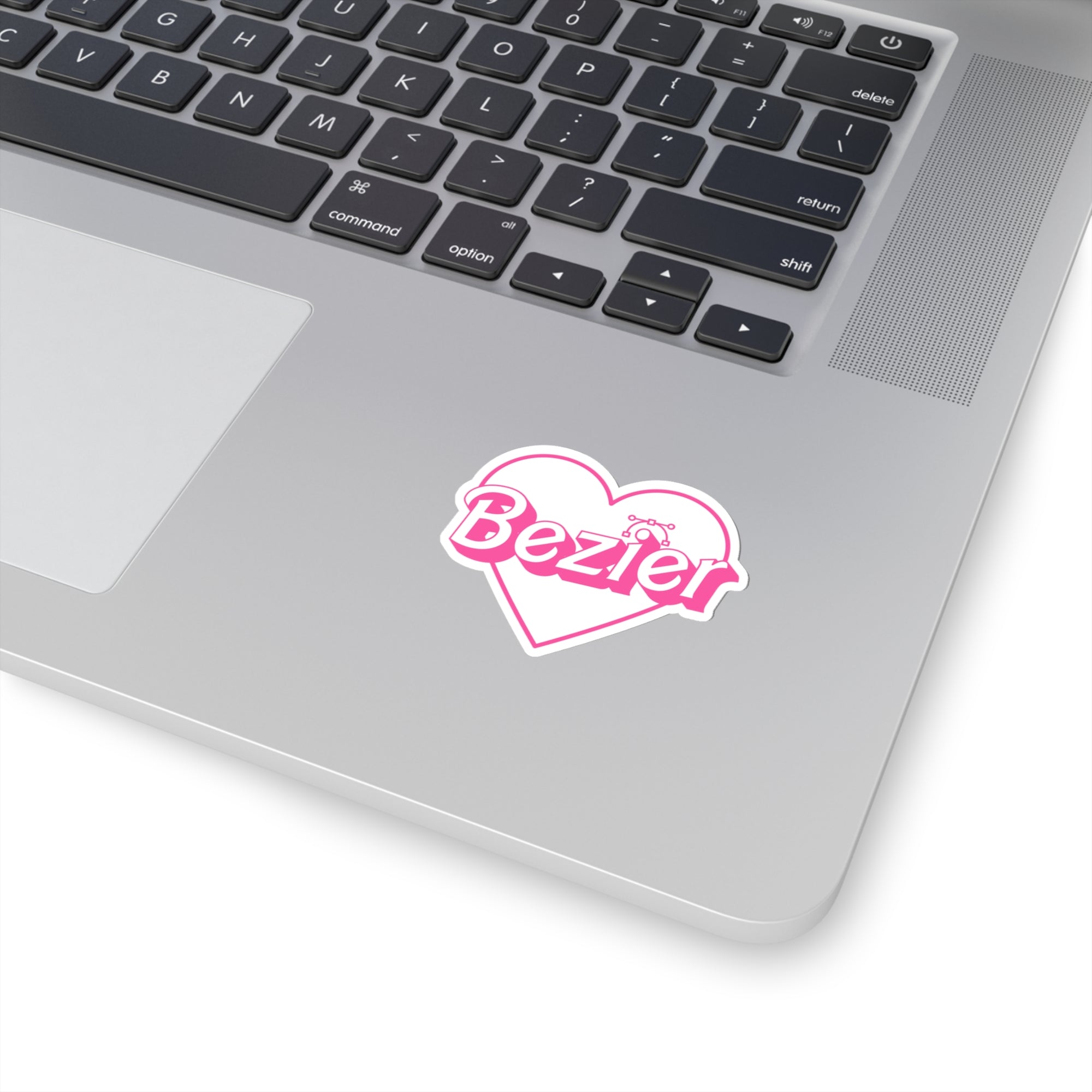 Bezier Girl Heart Sticker