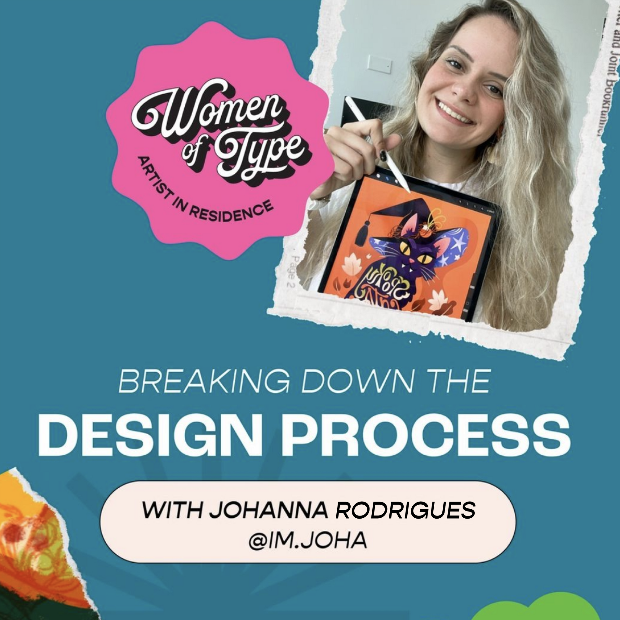 Sketch, Composition and Color: Lettering Process with Johanna Rodrigues