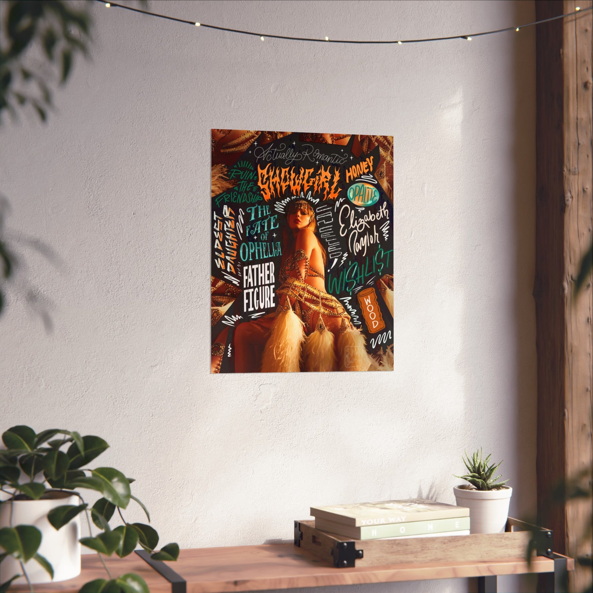 Showgirl Track Title Fine Art Print