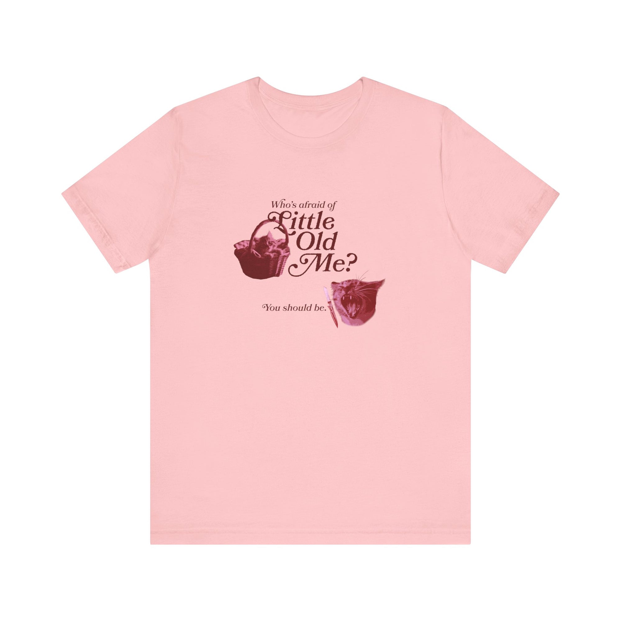 Who's Afraid Of Little Old Me? TTPD T Shirt (White or Pink)