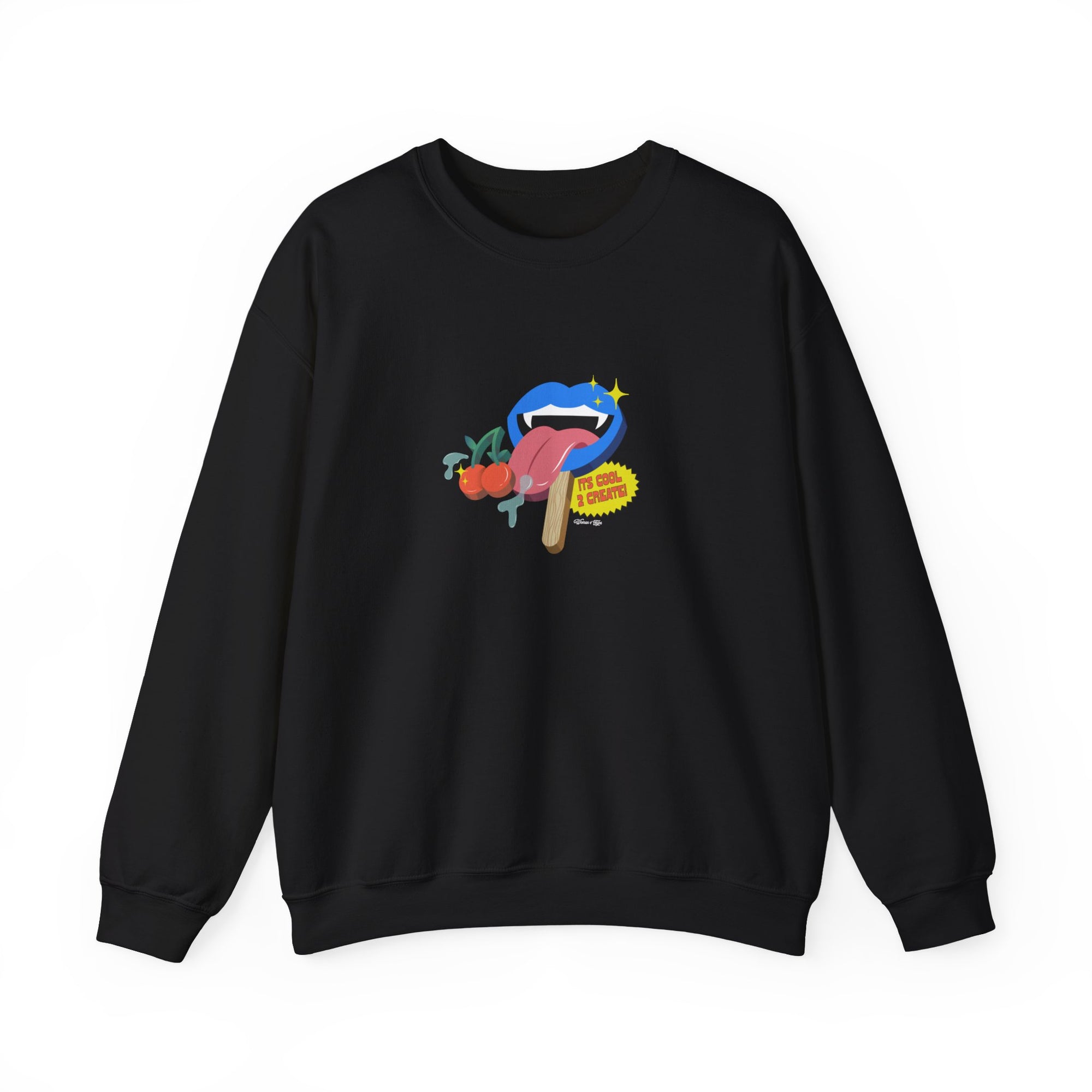 Cool 2 Create Crewneck Sweatshirt Black Unisex