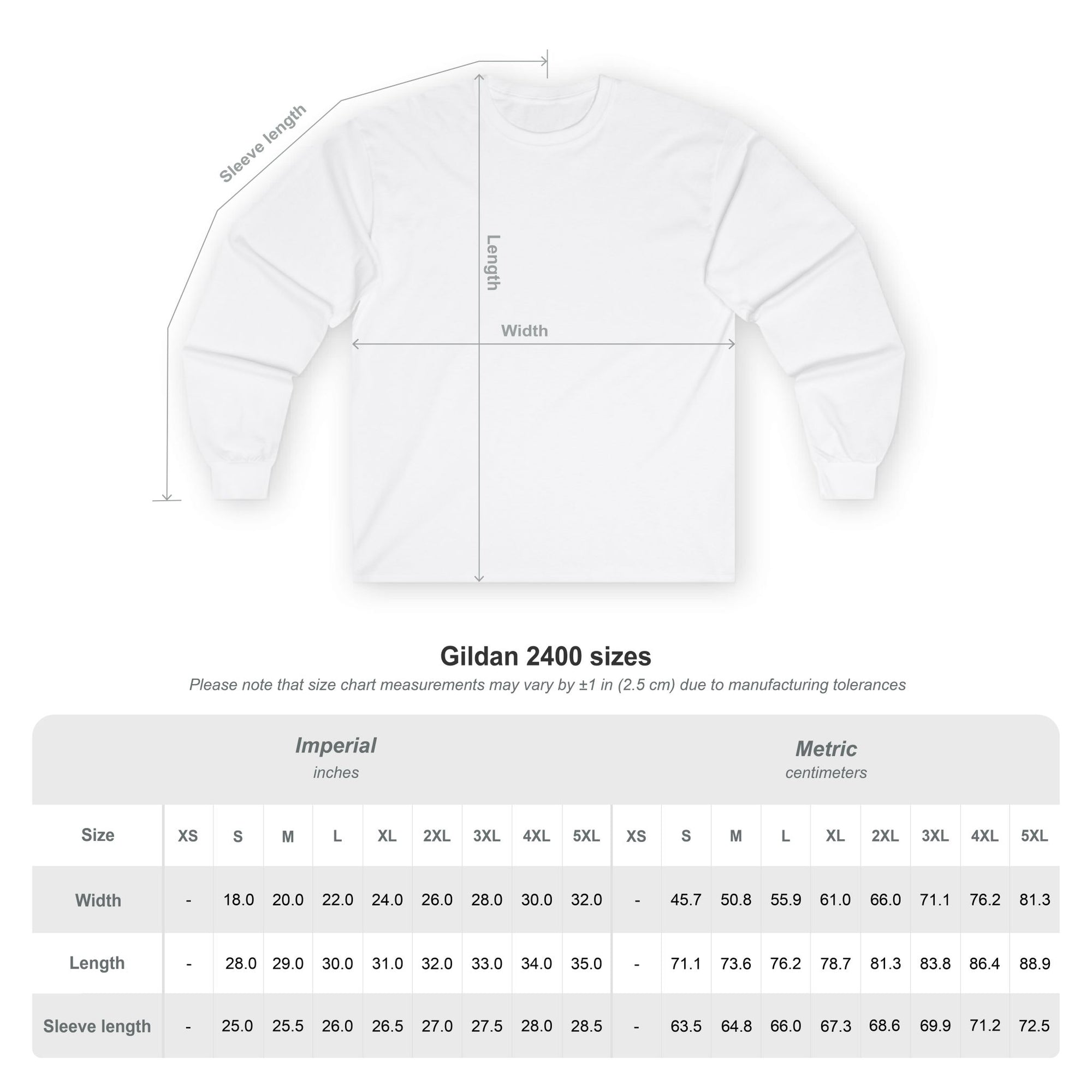 Showgirl Title Crewneck Long Sleeve T Shirt