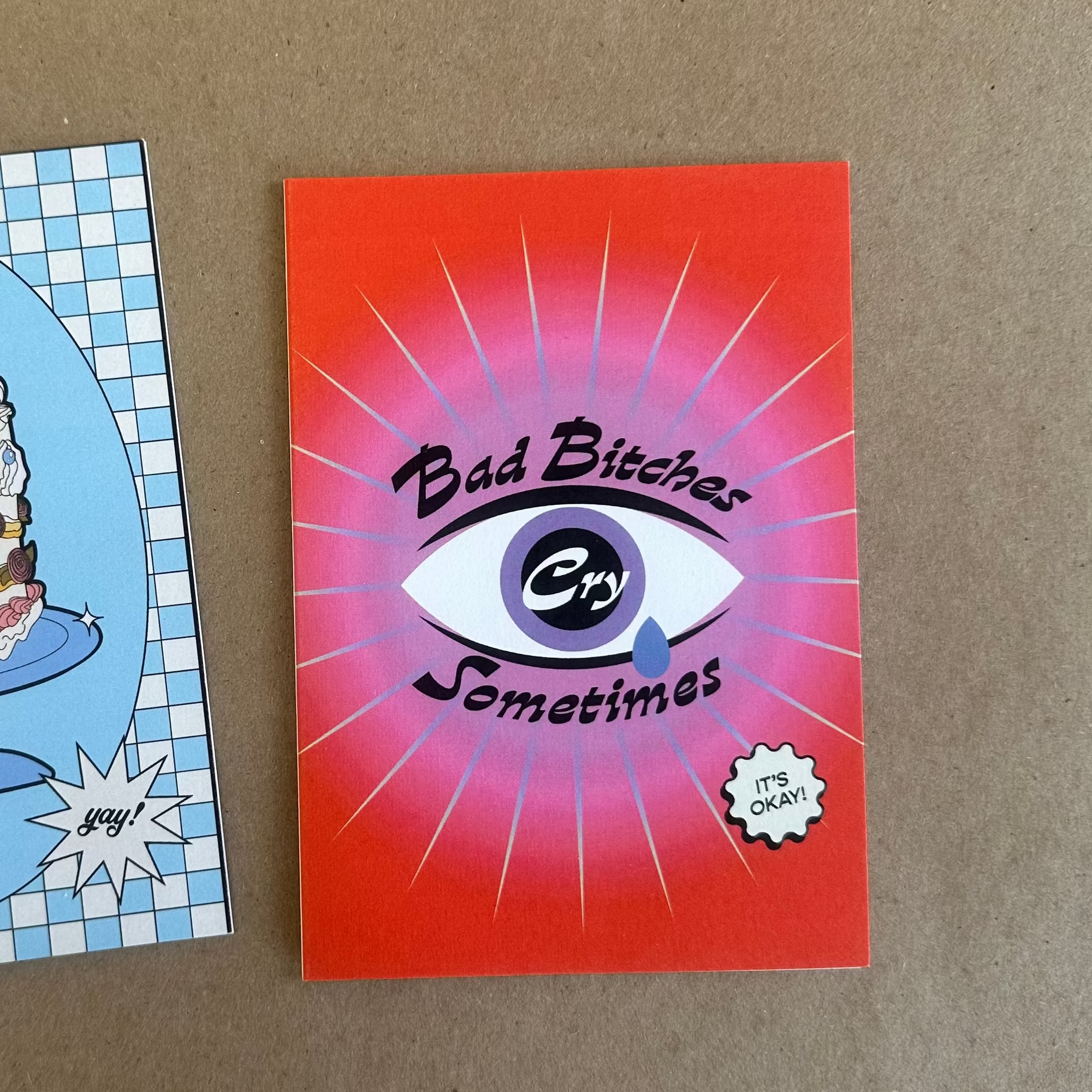 Bad Bitches Cry Sometimes Greeting Card